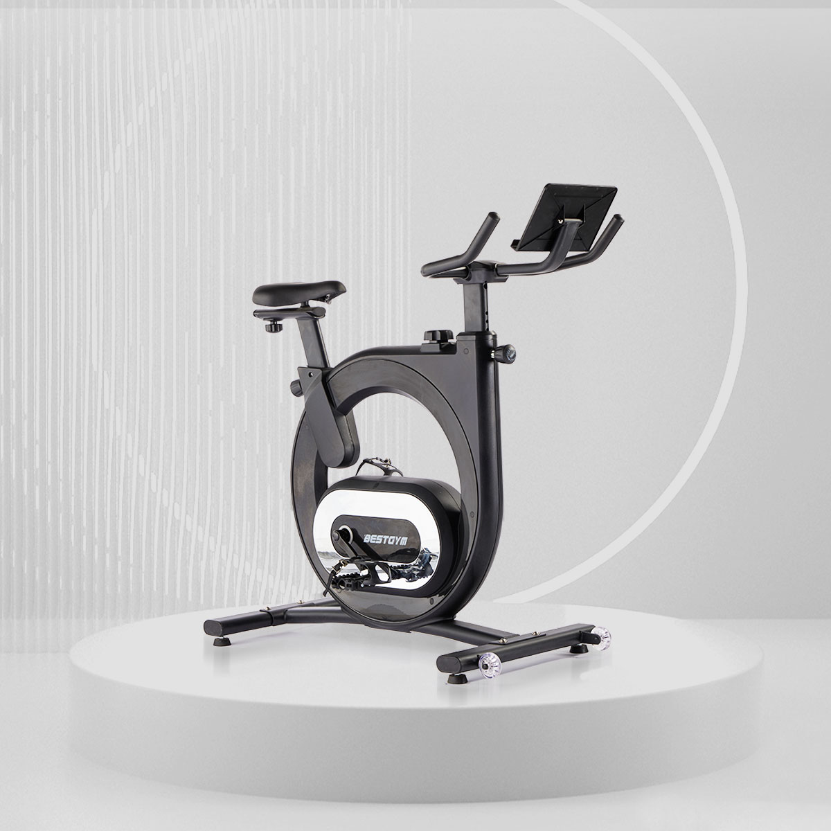 Exercise Bike Magnetic Resistance - Bicicleta de Spinning con Motor Ajustable