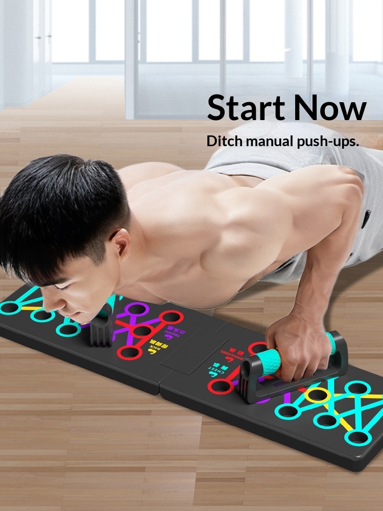 Push Up Board Foldable Multi Function - Tabla de entrenamiento para ejercicios de