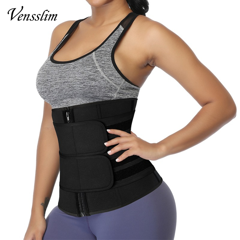 Sweat Waist Trainer Belt Neoprene - Vensslim Shaperwear-Entrenador de cintura, cinturón de