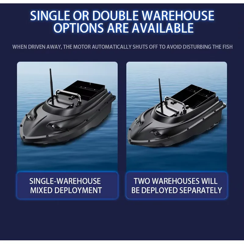 Fishing - Barco Cebador para Pesca de Carpas,