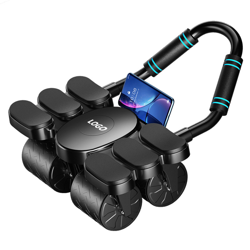 Ab Roller Wheel With Elbow Support - Artefacto de entrenamiento de abdominales para