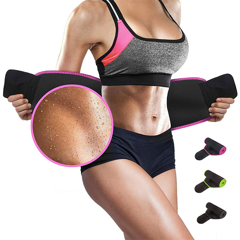 Sweat Waist Trainer Belt Neoprene - Cinturón recortador de cintura para hombre