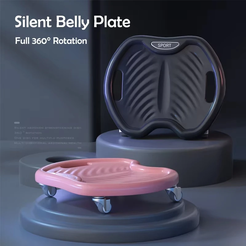 Ab Roller Wheel With Elbow Support - Disco de rueda para ejercicios, rueda