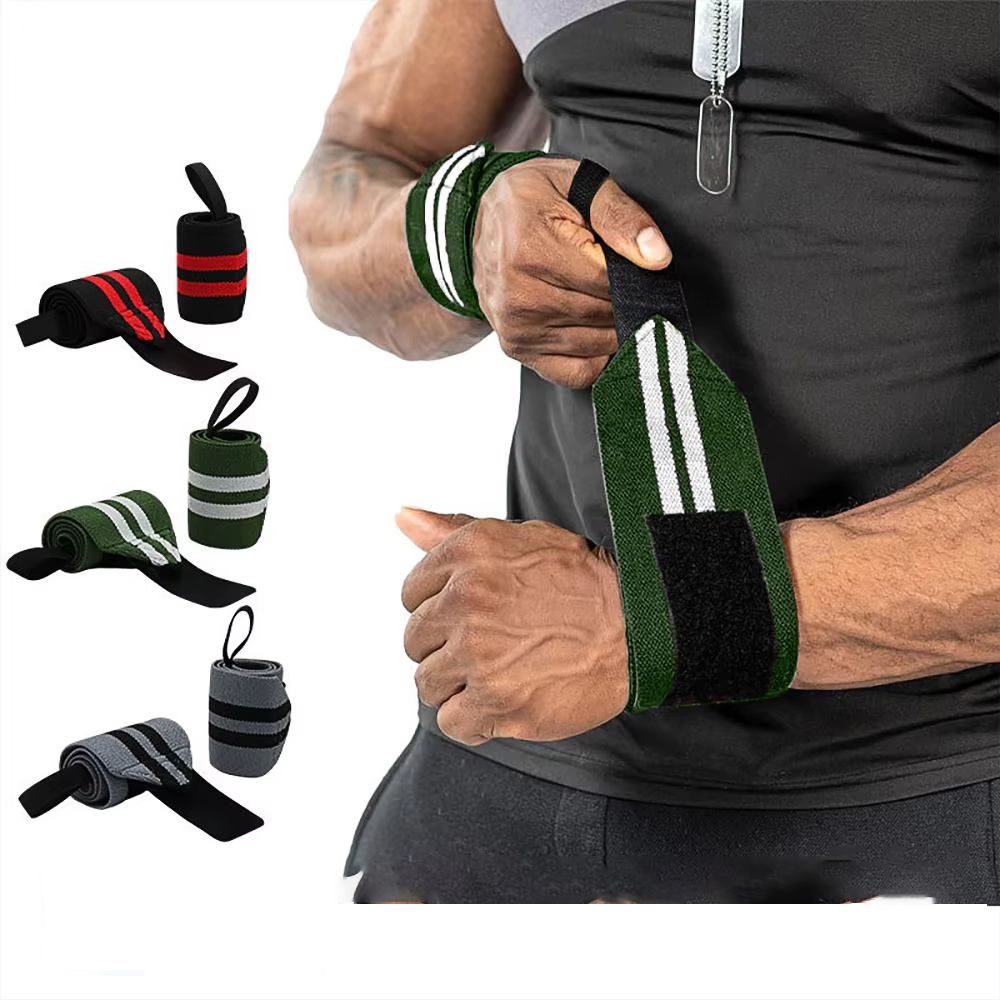 Wrist Wraps Weightlifting Support - Muñequeras para Levantamiento de Pesas, Ajustables,