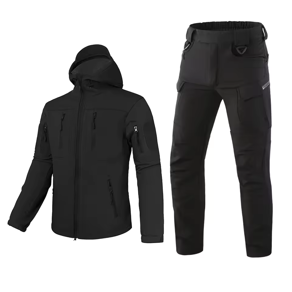 Hiking - Impermeable Softshell camuflaje senderismo prendas de