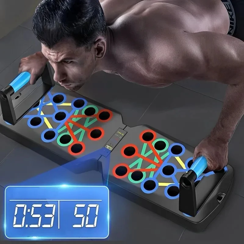 Push Up Board Foldable Multi Function - Juego de tablero de realce, barra