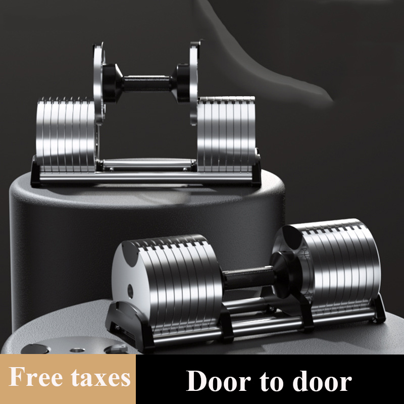 Adjustable Dumbbell Pair 40Kg - Equipo de levantamiento de pesas ajustable