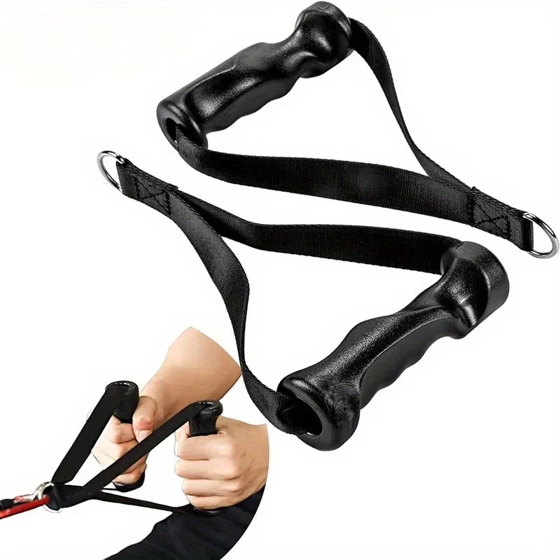 Resistance Bands Set With Handles - 1 Par de Agarraderas Ergonómicas para