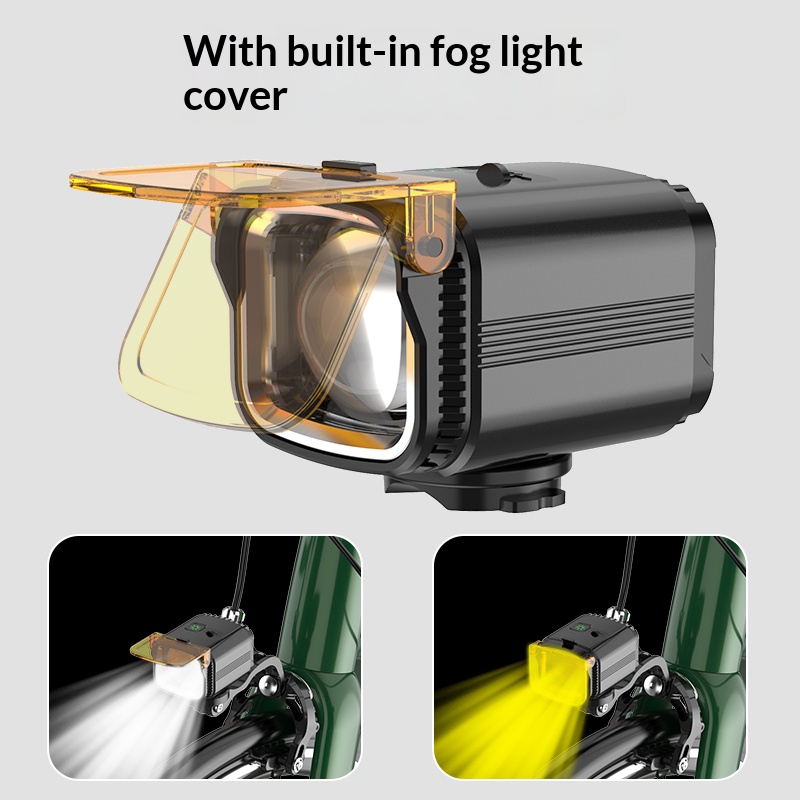 Rechargeable Bicycle Headlight 1000 Lumen - OFFBONDAGE Luz Delantera para Bicicleta Plegable