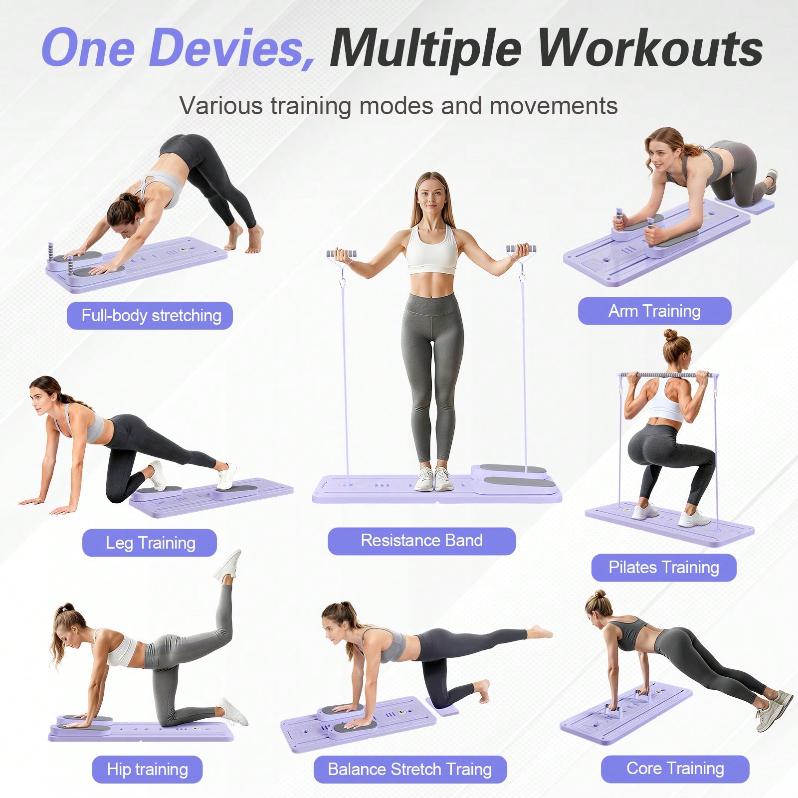 Reformer de Pilates con Barra, - Fitness Equipment reseña y precio