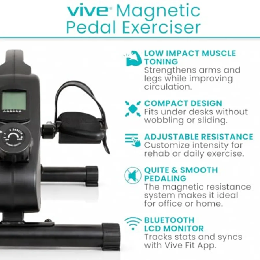 Bicicleta de pedal para usar d - Exercise Bike Magnetic Resistance reseña y precio