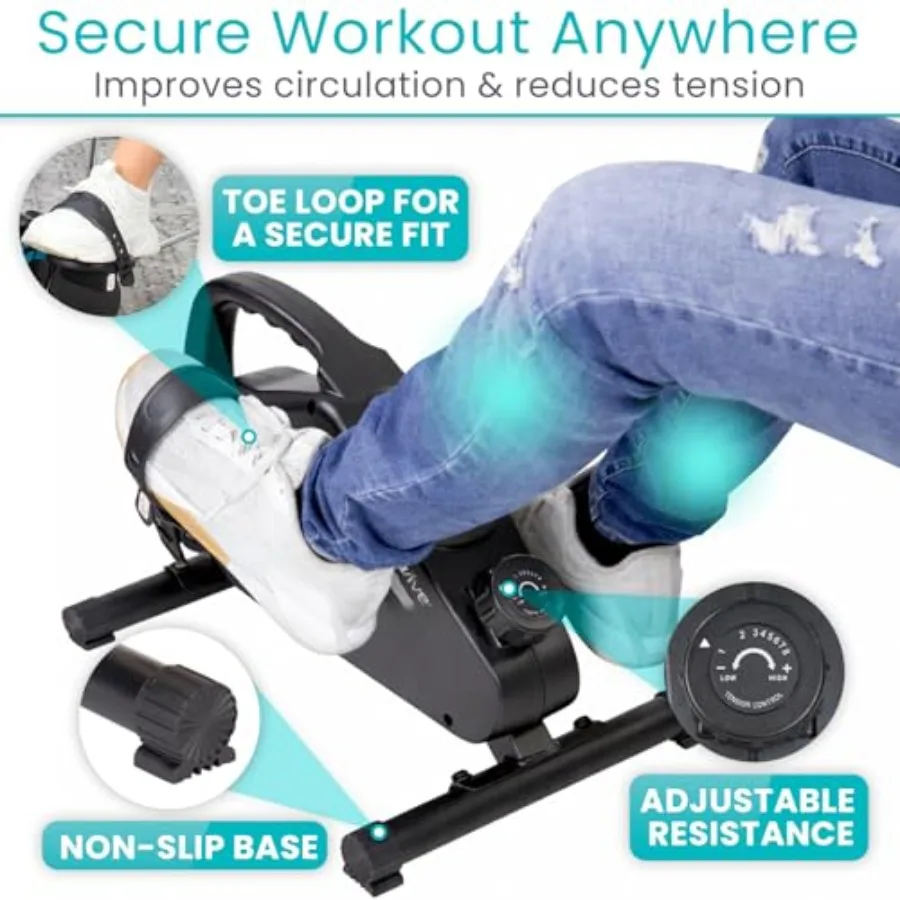 Bicicleta de pedal para usar d - Exercise Bike Magnetic Resistance reseña y precio