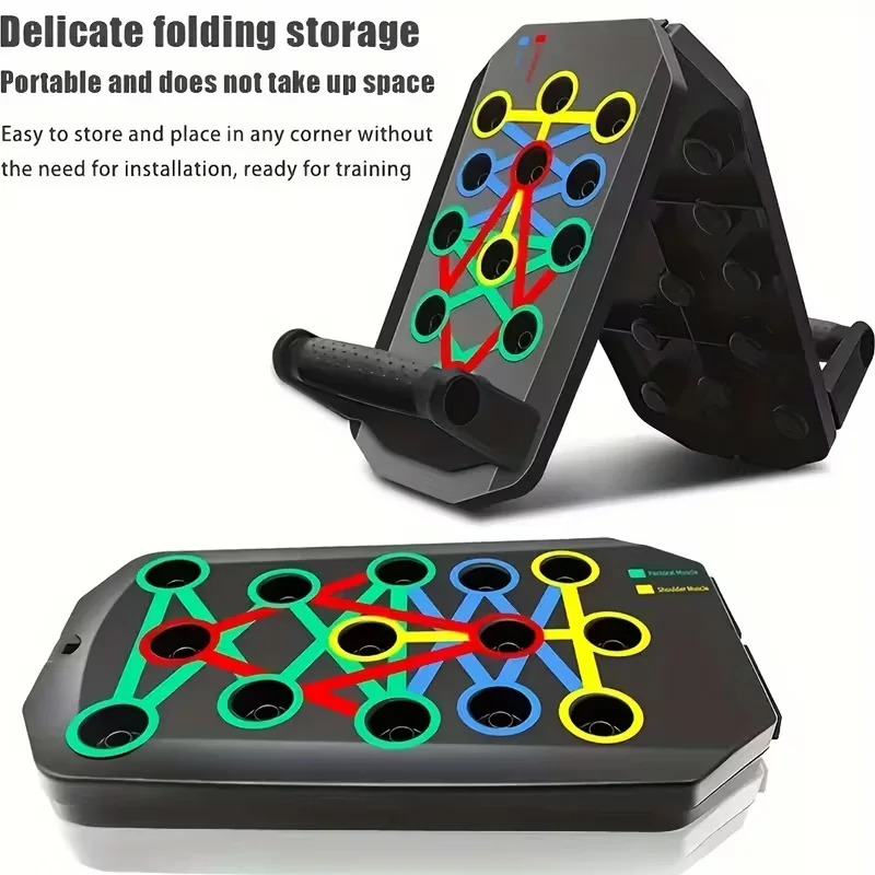 Tabla plegable para flexiones, - Push Up Board Foldable Multi Function reseña y precio