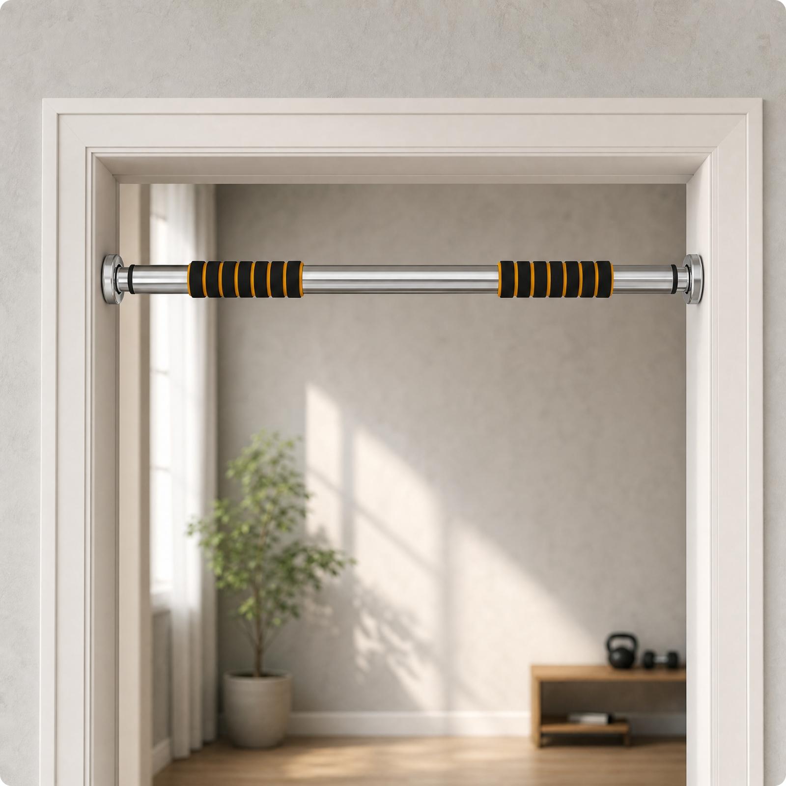 Barra de dominadas portátil pa - Door Pull Up Bar No Screw reseña y precio