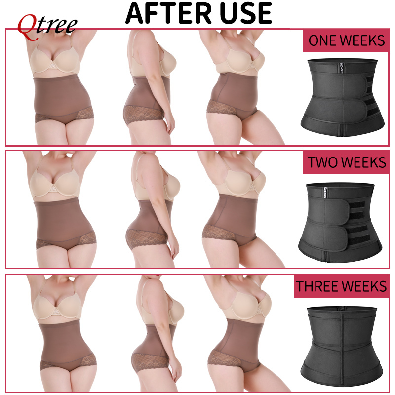 Qtree-Entrenador de cintura de - Sweat Waist Trainer Belt Neoprene reseña y precio