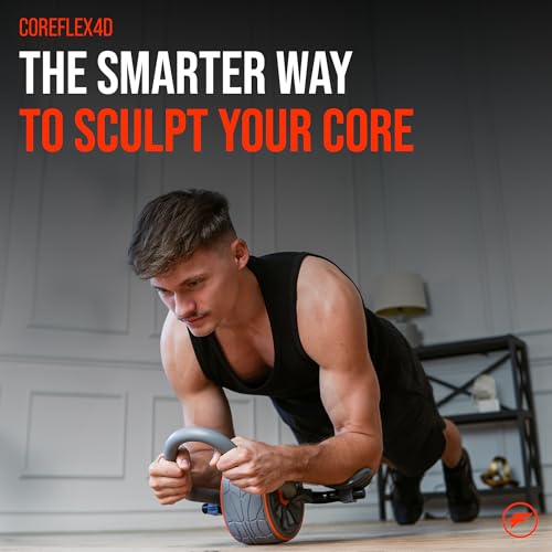 Rueda Abdominal CoreFlex4D con - Ab Roller Wheel With Elbow Support reseña y precio