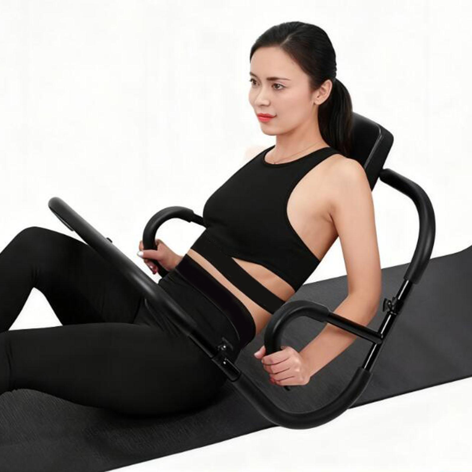Máquina abdominal portátil de  - Ab Roller Wheel With Elbow Support reseña y precio