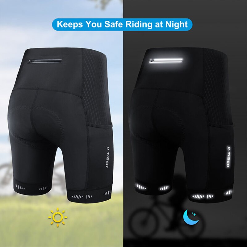 Pantalones cortos de ciclismo  - Padded Cycling Shorts 5D Gel reseña y precio
