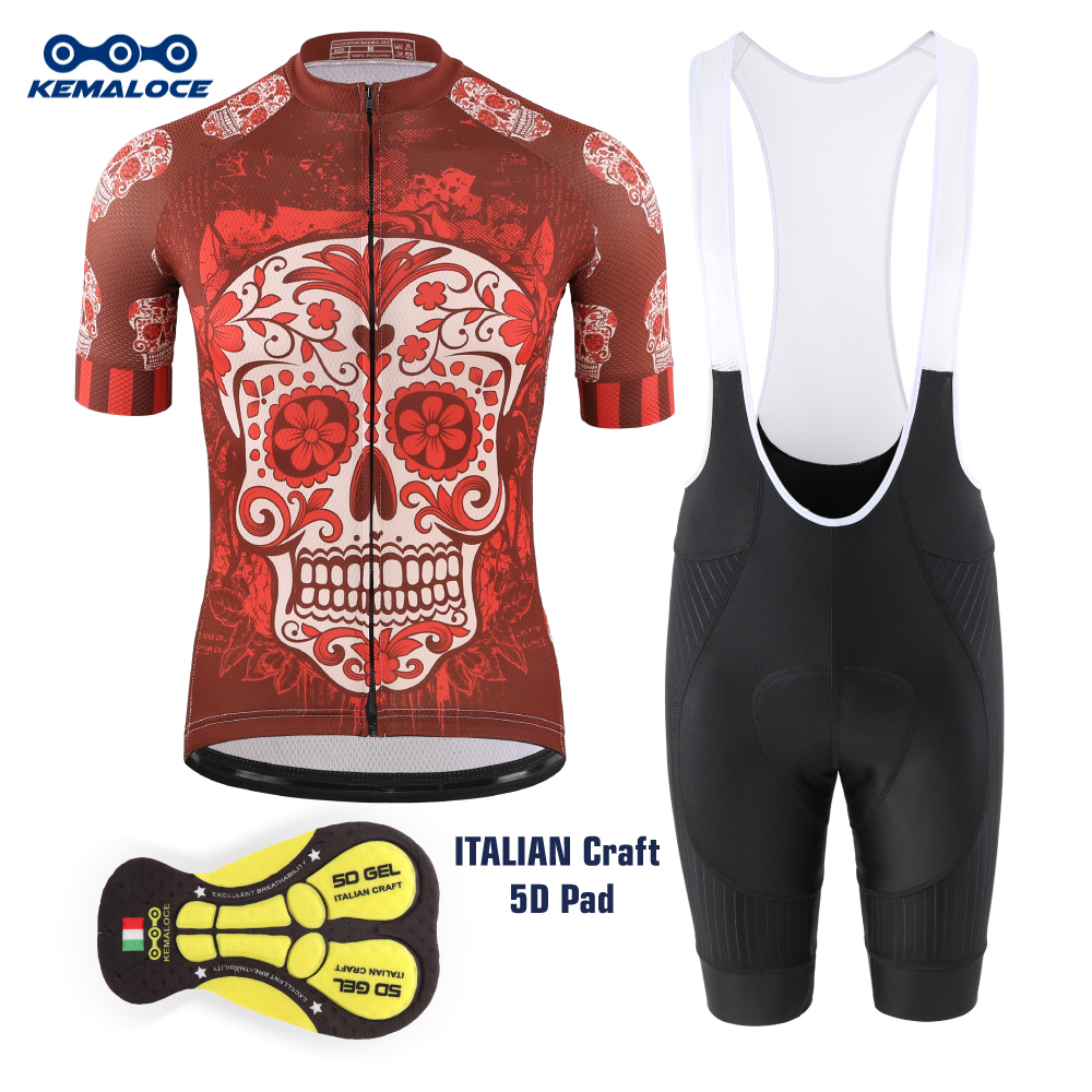 KEMALOCE-maillot de ciclismo r - Padded Cycling Shorts 5D Gel reseña y precio