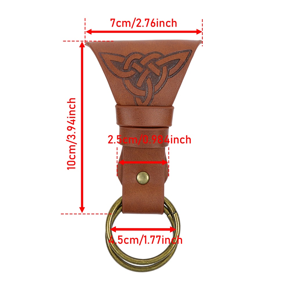 Falda medieval de cuero sintét - Hiking reseña y precio