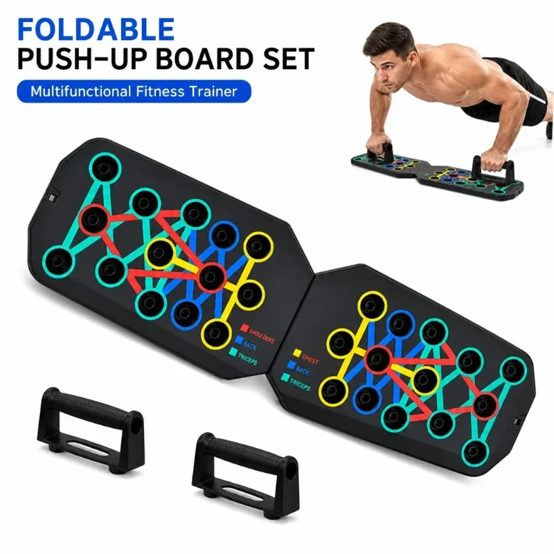 Set de tabla para flexiones, b - Push Up Board Foldable Multi Function reseña y precio