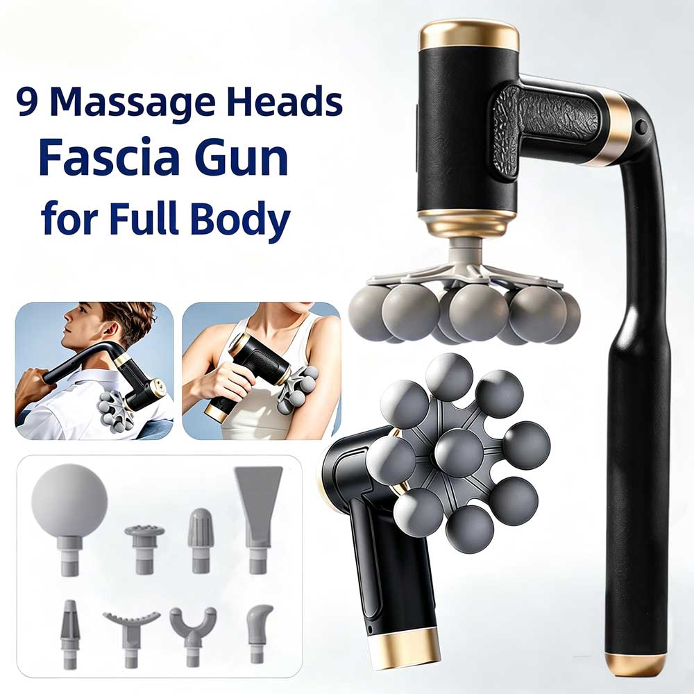 Pistola de Masaje Fascial 2 en - Electric Massage Gun Deep Tissue reseña y precio