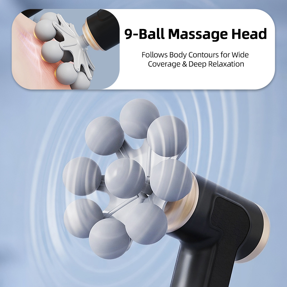 Pistola de Masaje Fascial 2 en - Electric Massage Gun Deep Tissue reseña y precio