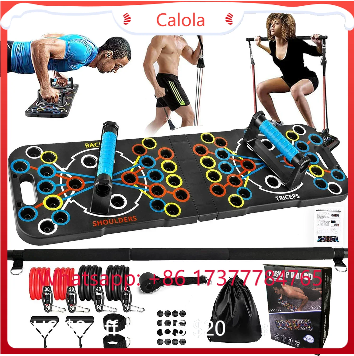Tabla Multifuncional para Flex - Pilates Bar Kit With Resistance Bands reseña y precio