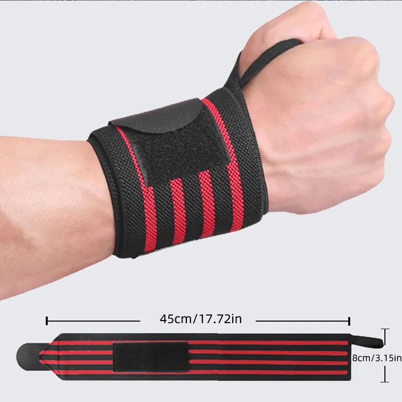 Muñequera elástica para ejerci - Wrist Wraps Weightlifting Support reseña y precio