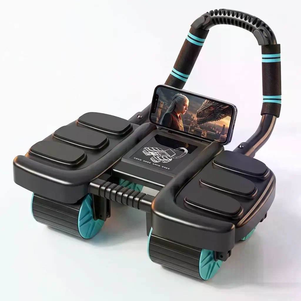 Rodillo Abdominal de 4 Ruedas  - Ab Roller Wheel With Elbow Support reseña y precio