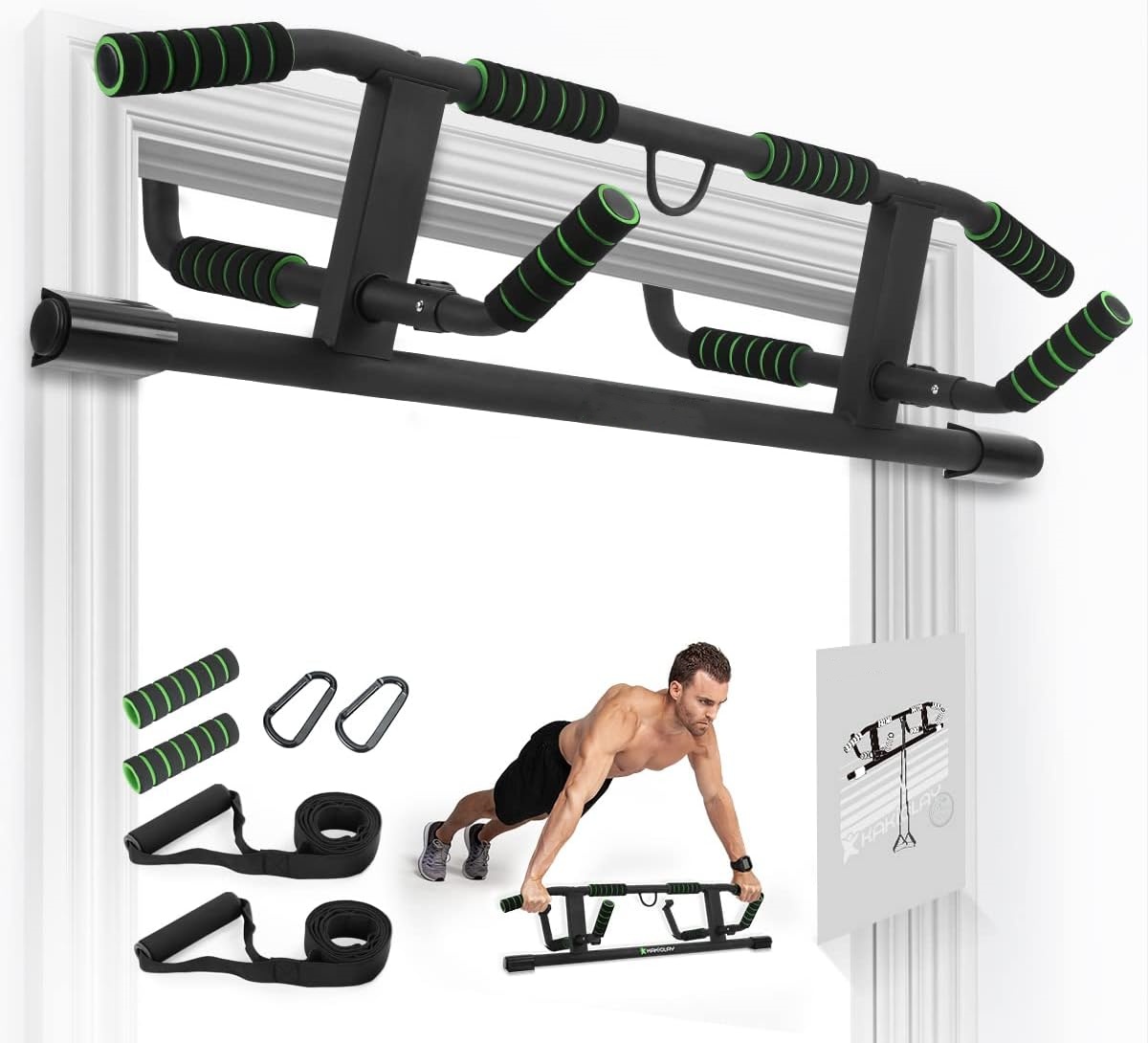 Barra de dominadas para puerta - Door Pull Up Bar No Screw reseña y precio