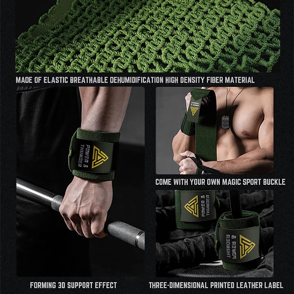 Muñequeras de levantamiento de - Wrist Wraps Weightlifting Support reseña y precio
