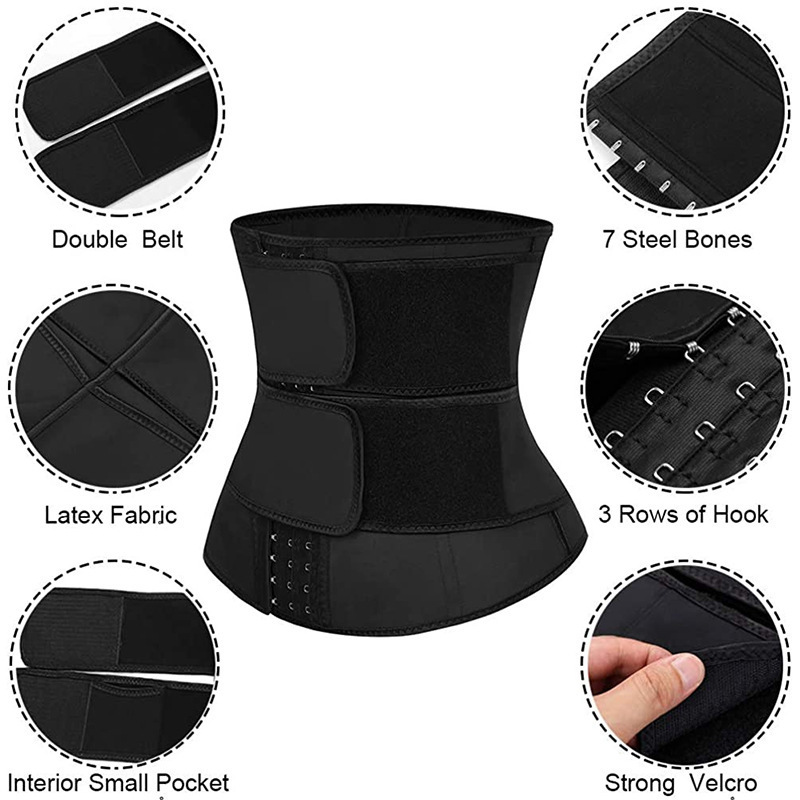 Faja Reductora de Neopreno par - Sweat Waist Trainer Belt Neoprene reseña y precio