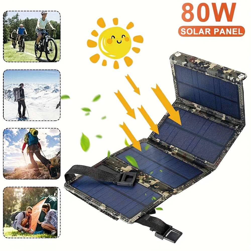 Panel Solar Portátil Plegable  - Hiking reseña y precio