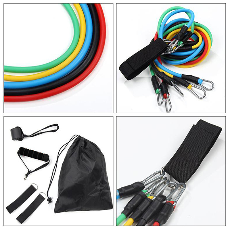 Nuevo Set de 11 Correas de Ent - Resistance Bands Set With Handles reseña y precio