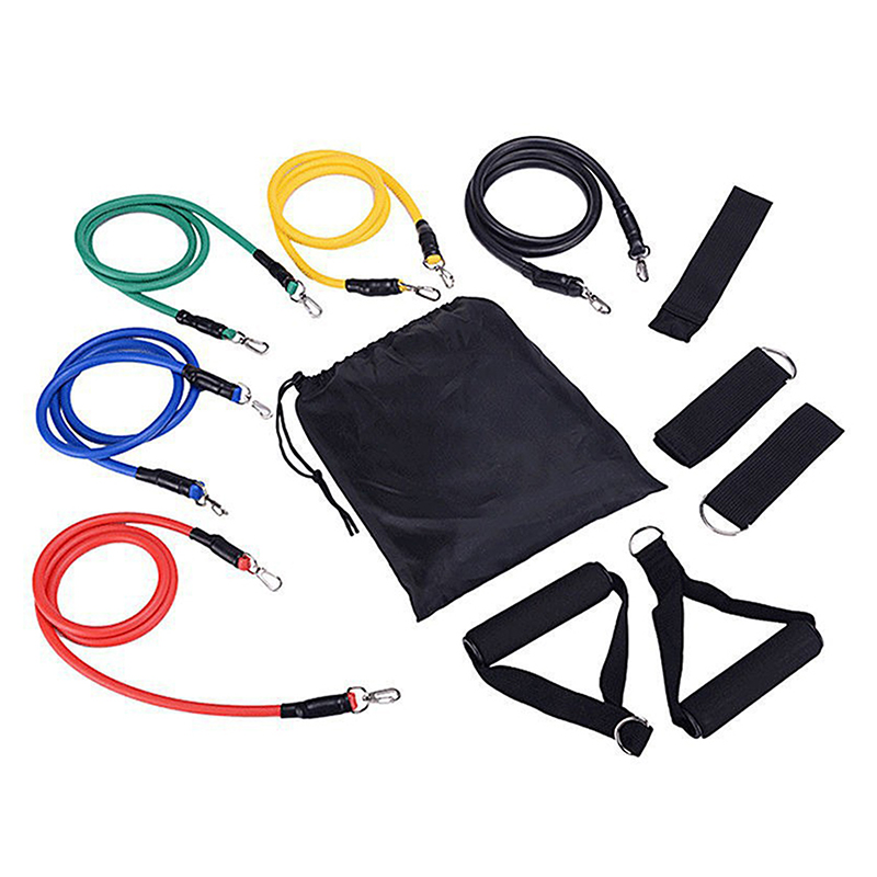 Nuevo Set de 11 Correas de Ent - Resistance Bands Set With Handles reseña y precio