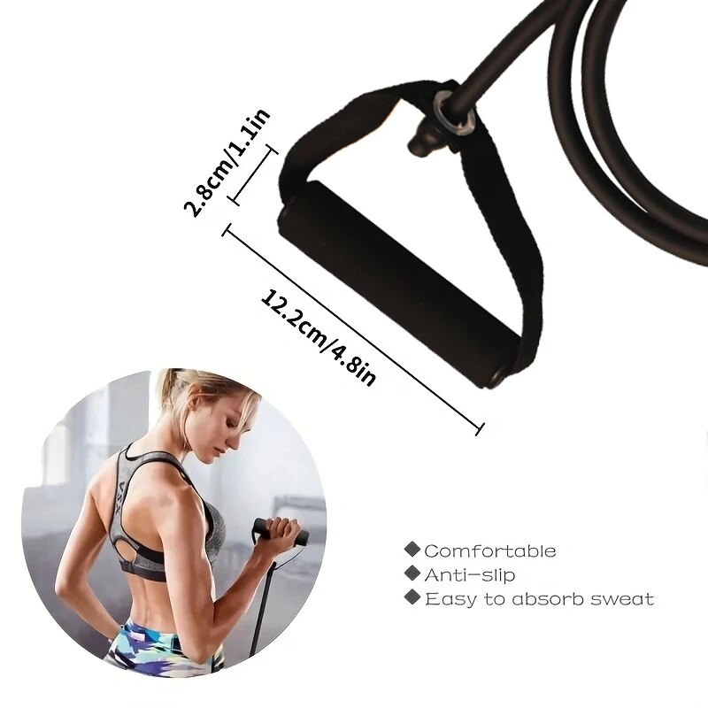 Bandas de Resistencia para Eje - Resistance Bands Set With Handles reseña y precio
