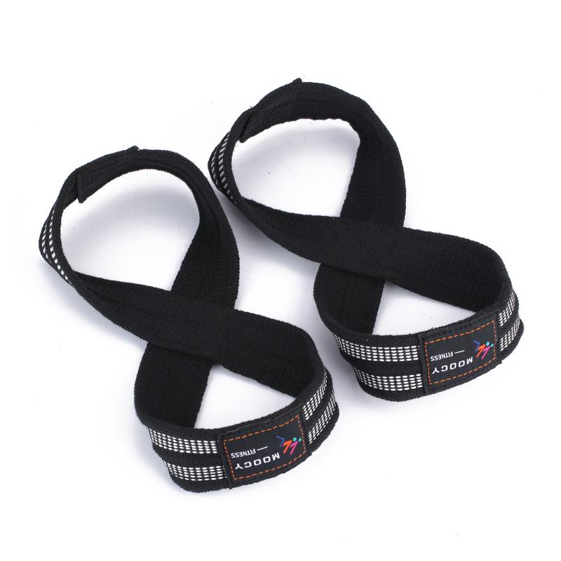 1 par figura 8 correas de leva - Wrist Wraps Weightlifting Support reseña y precio