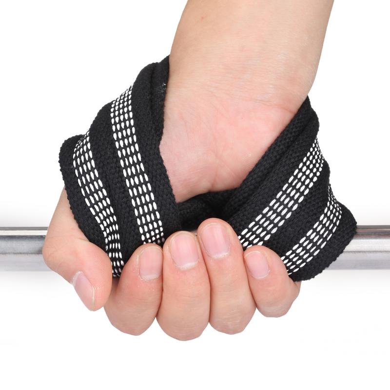 1 par figura 8 correas de leva - Wrist Wraps Weightlifting Support reseña y precio