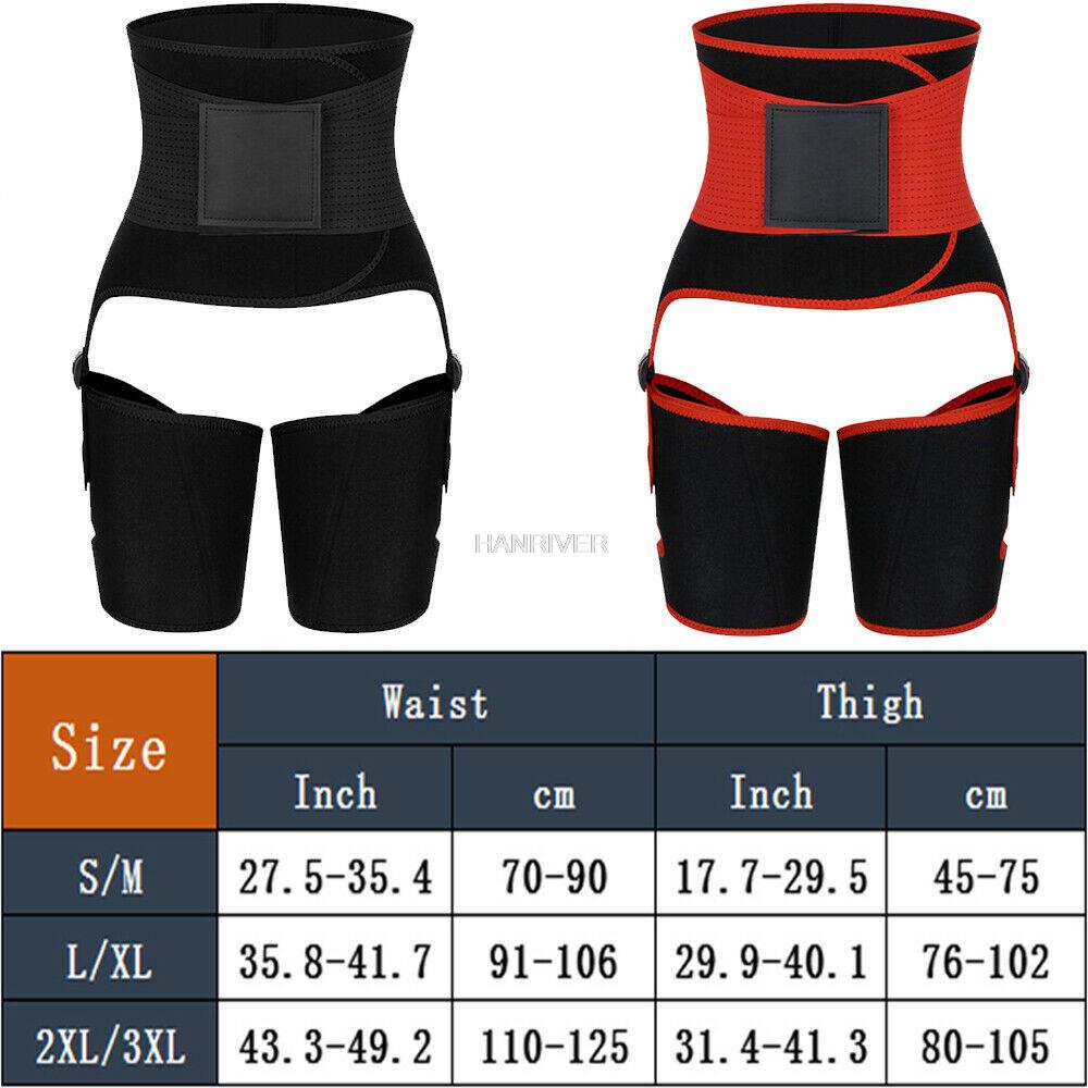 Recortador de cintura y muslo  - Sweat Waist Trainer Belt Neoprene reseña y precio