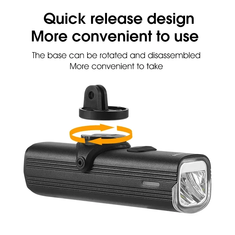WEST BIKING: faro delantero pa - Rechargeable Bicycle Headlight 1000 Lumen reseña y precio